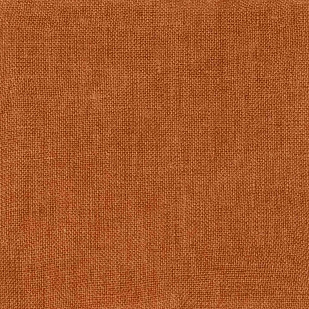 Cinnamon Linen Fabric, Custom Size Fabric, Softened Flexes Washed Linen Fabric, Natural Linen Fabric